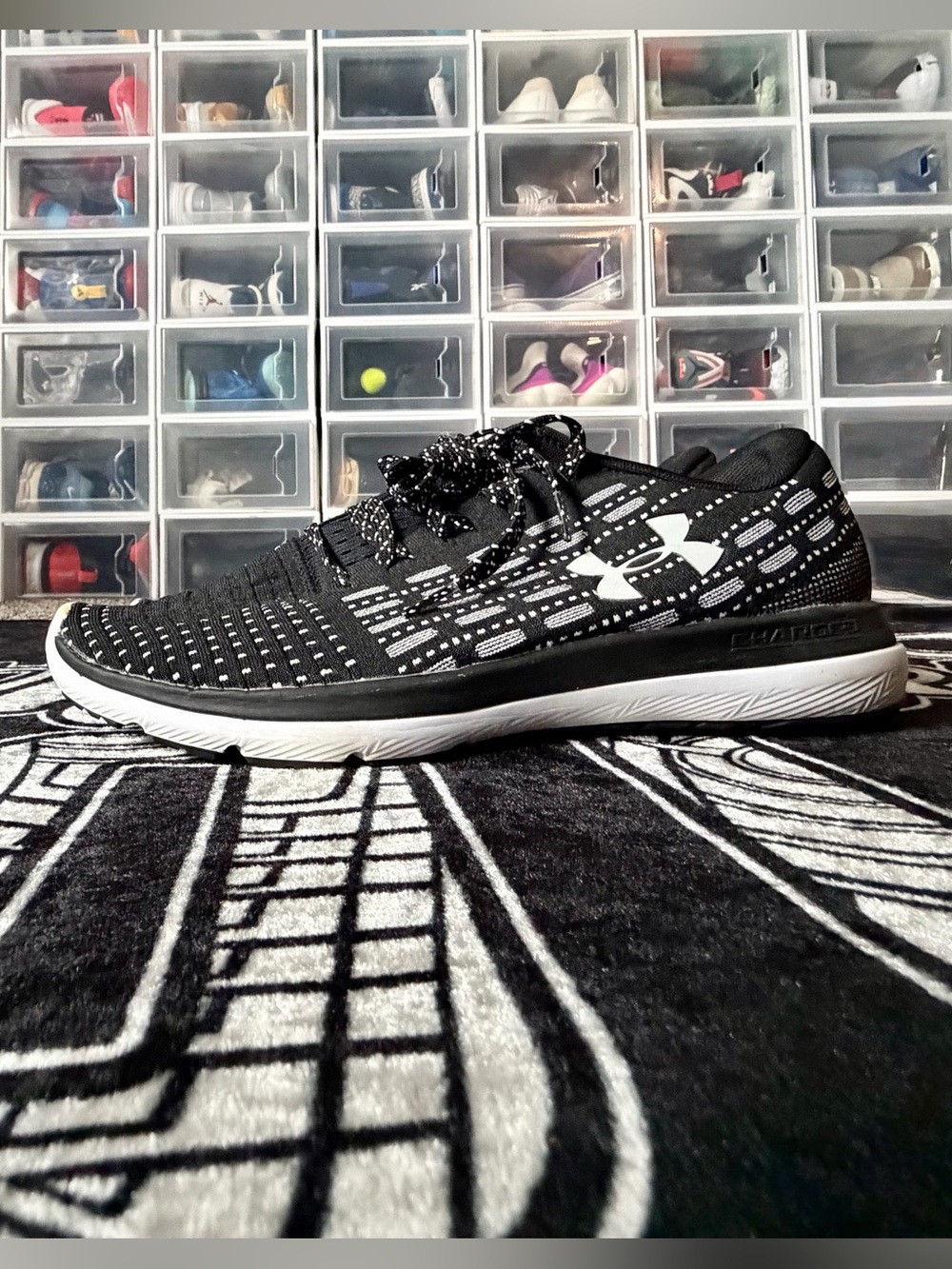 Pre-Owned The Under Armour Threadborne Slingflex (Style 1285676-004) Size 11